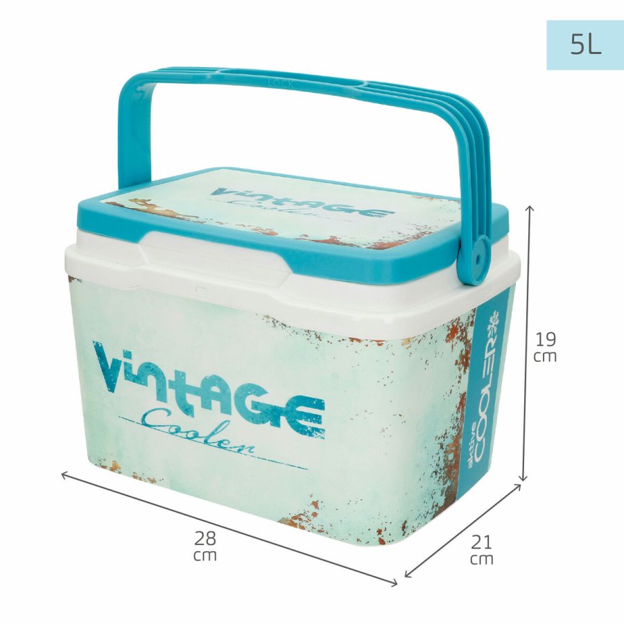 Brbar kleboks Aktive 5 L 28 x 19 x 21 cm Bl (6 enheder) #5