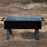 Havegrill Transportabel Aktive Stl 45 x 25 x 30 cm Sort (2 enheder) #9