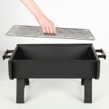Havegrill Transportabel Aktive Stl 45 x 25 x 30 cm Sort (2 enheder) #13