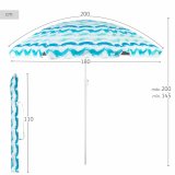 Solsk�rm Aktive S�lvfarvet 200 x 200 x 200 cm (4 enheder) #5