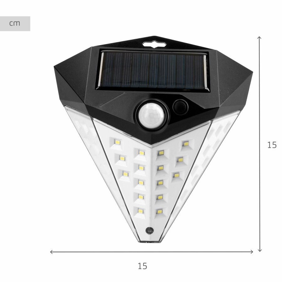 Solcellelampe Aktive 15 x 15 x 7 cm (6 enheder) #5