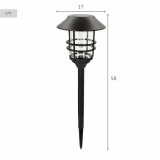 Solcellelampe Aktive 17 x 58 x 17 cm (2 enheder) #5