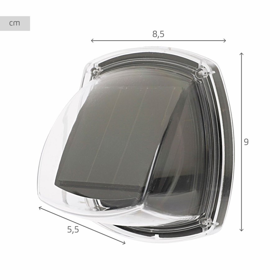 Solcellelampe Aktive 8,5 x 9 x 5,5 cm (6 enheder) #5