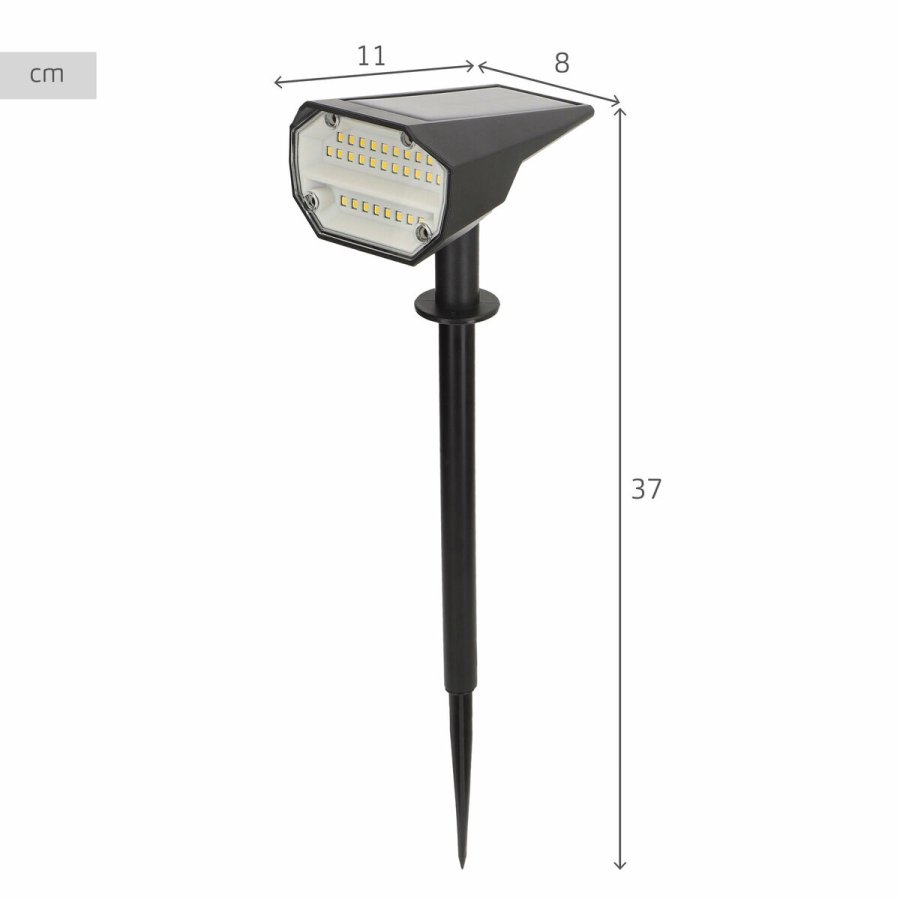 Solcellelampe Aktive 8 x 37 x 11 cm (6 enheder) #5