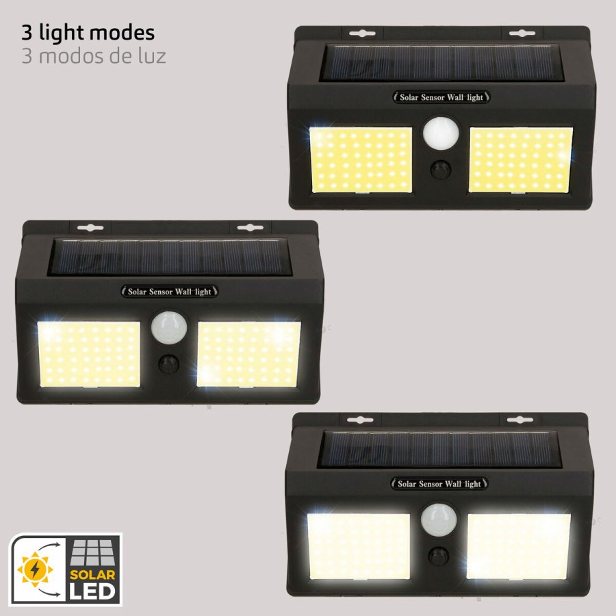Solcellelampe Aktive 19 x 12 x 4,5 cm (6 enheder) #3