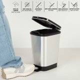 Skraldespand Curver Gr Plastik 6 L (5 enheder) #9