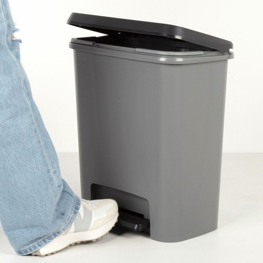 Skraldespand Curver Mrkegr Plastik 25 L (5 enheder) #13