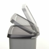 Skraldespand Curver Mrkegr Plastik 50 L (5 enheder) #25