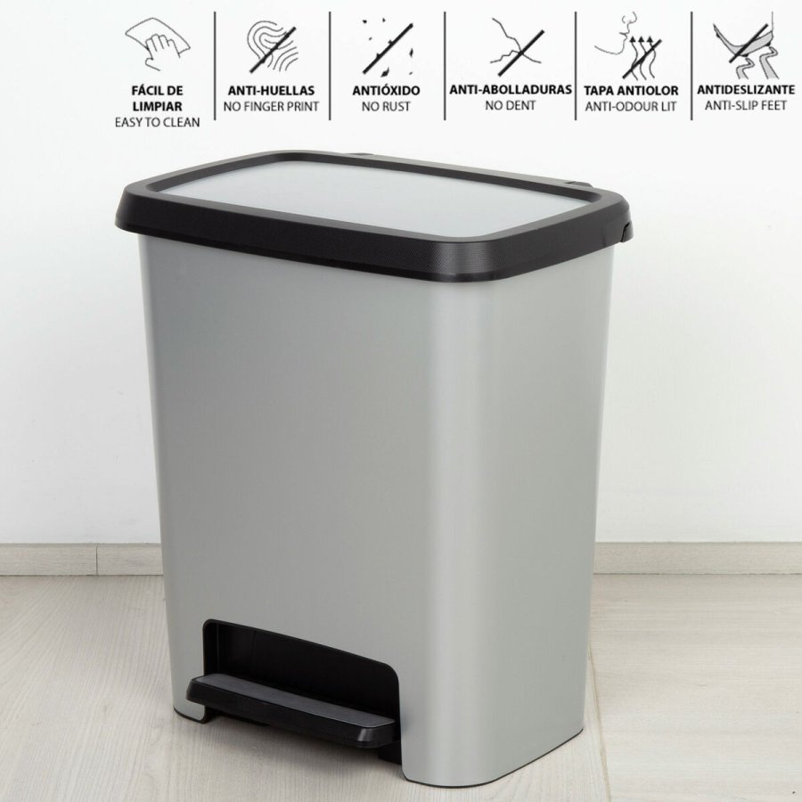 Skraldespand Curver Gr Plastik 25 L (5 enheder) #9