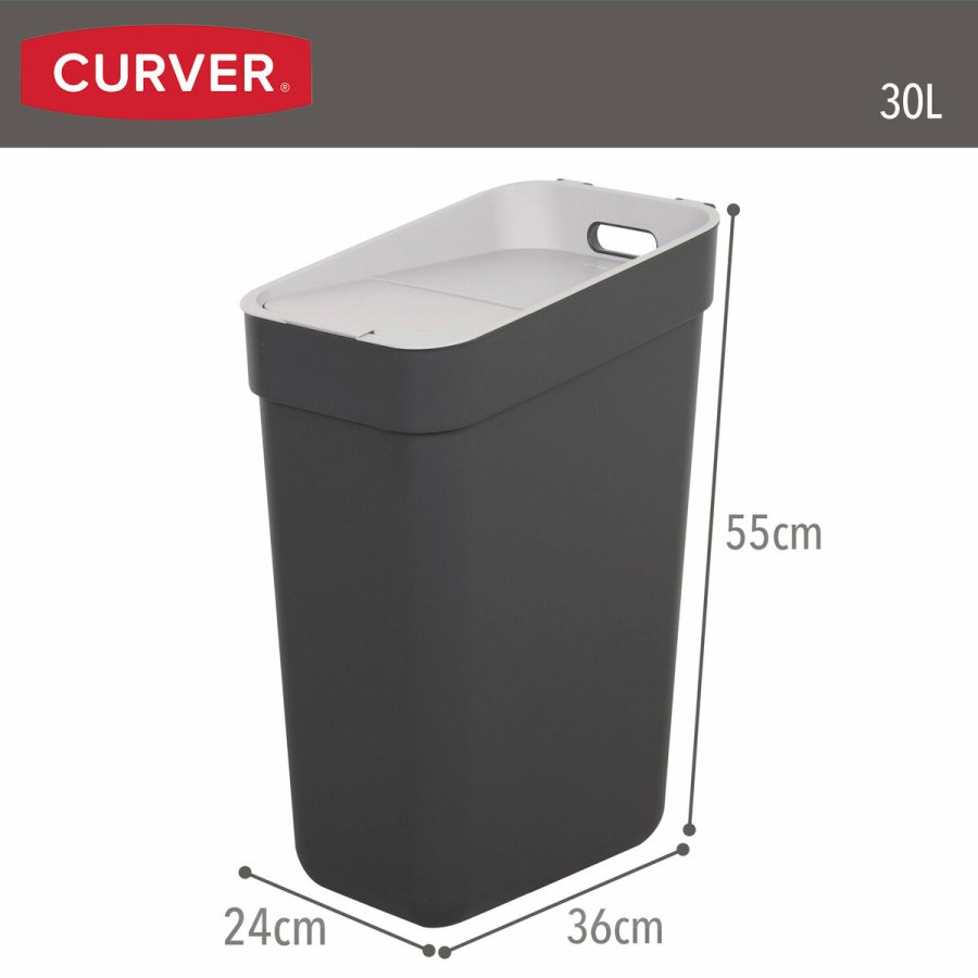 Skraldespand Curver Gr Plastik 30 L (6 enheder) #17