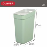 Skraldespand Curver Grn Plastik 30 L (6 enheder) #17