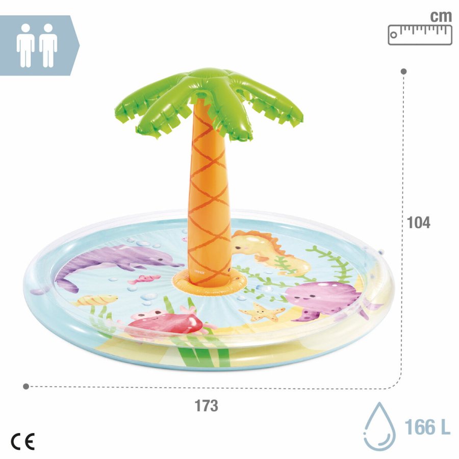 Oppustelig Pool til Brn Intex 173 x 104 cm (4 enheder) #5