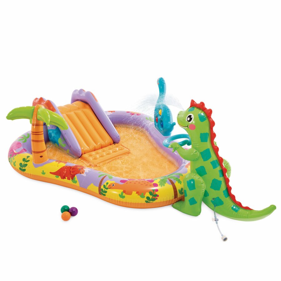 Oppustelig Pool til Brn Intex 201 x 69 x 157 cm (3 enheder) #2