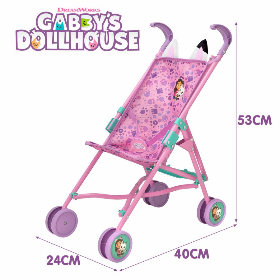 Lille Barnevogn til Dukker Gabby's Dollhouse (12 enheder) #5