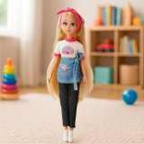 Dukke Funville DREAMEEZ 8 x 30 x 4 cm (4 enheder) #3