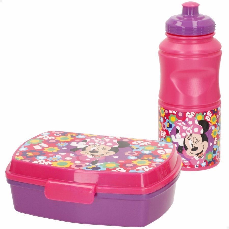 Madkasse Minnie Mouse 380 ml 17 x 5,5 x 13,5 cm Flaske (6 enheder) #2