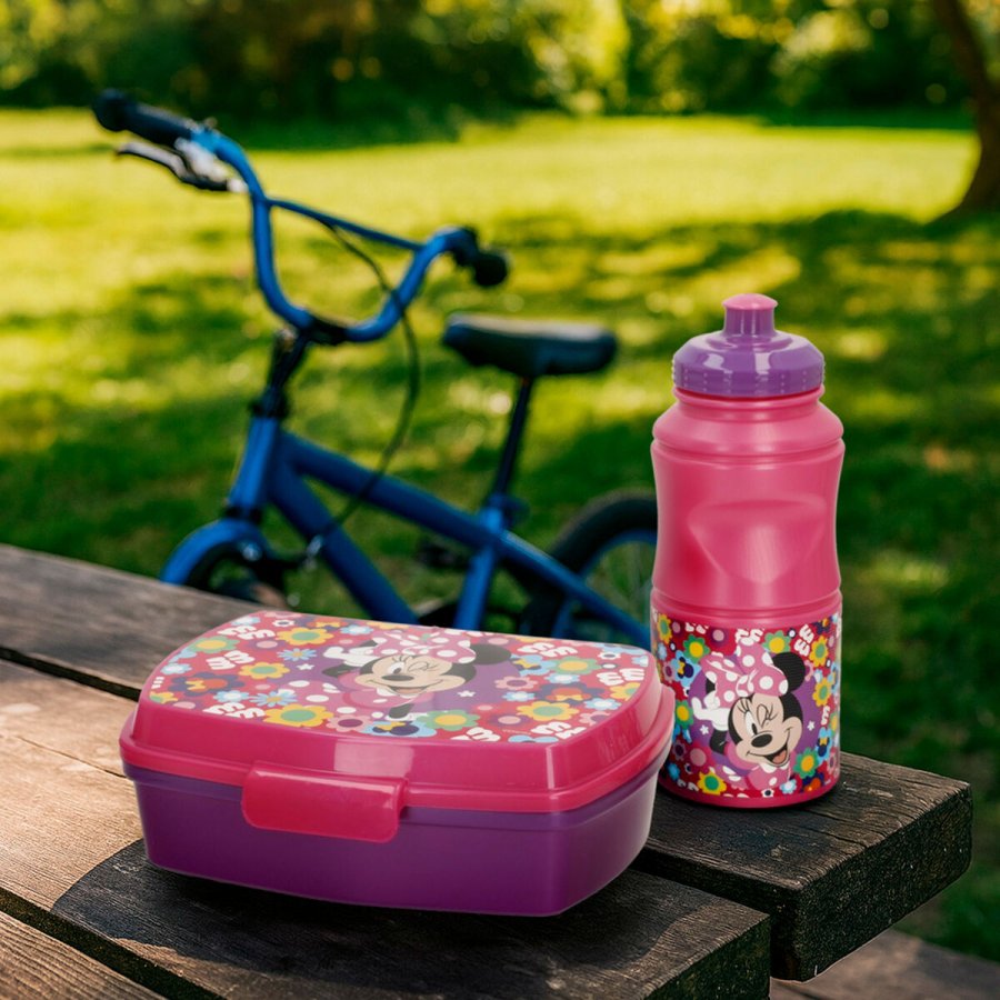 Madkasse Minnie Mouse 380 ml 17 x 5,5 x 13,5 cm Flaske (6 enheder) #3