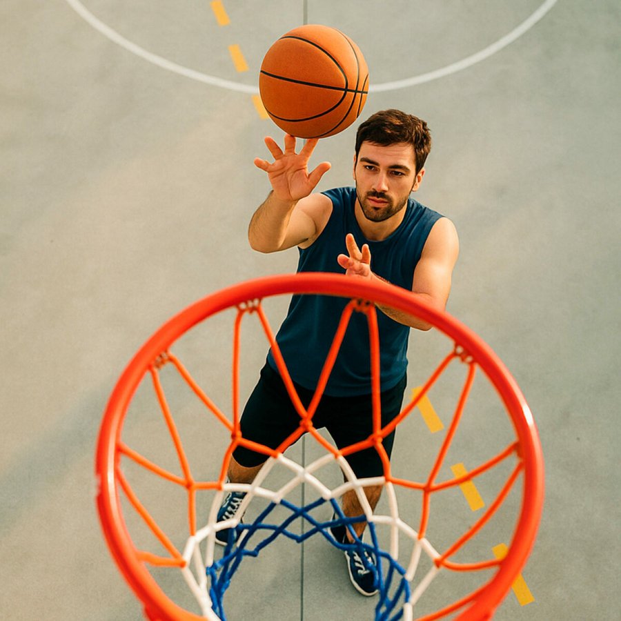 Basketballkurv Aktive 45 X 30 X 52 CM #4