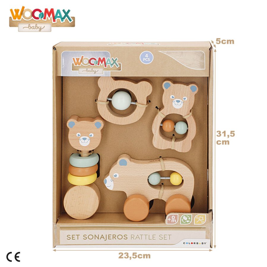 Ranglest Woomax 13,5 X 9,5 X 4,5 CM (4 enheder) #7