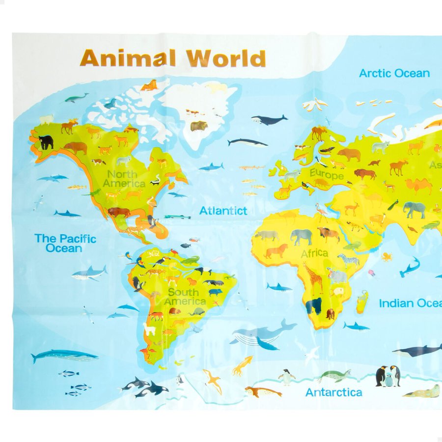 St Vilde Dyr Colorbaby Plastik 15 x 10 x 8 cm (4 enheder) #4