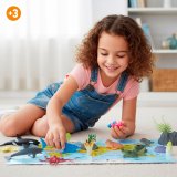 Dyrefigurer Colorbaby Plastik 23 X 10 X 7 CM (4 enheder) #5