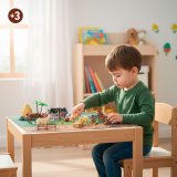 St Bondegrdsdyr Colorbaby Plastik 16 x 12 x 4 cm (4 enheder) #5