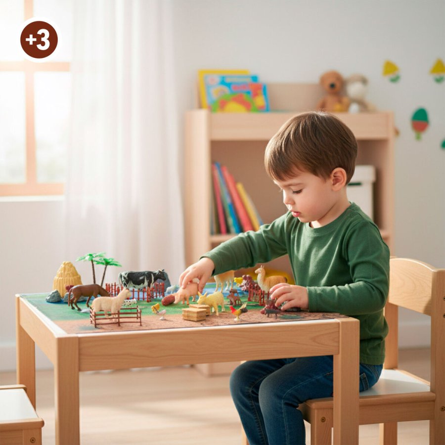 St Bondegrdsdyr Colorbaby Plastik 16 x 12 x 4 cm (4 enheder) #5