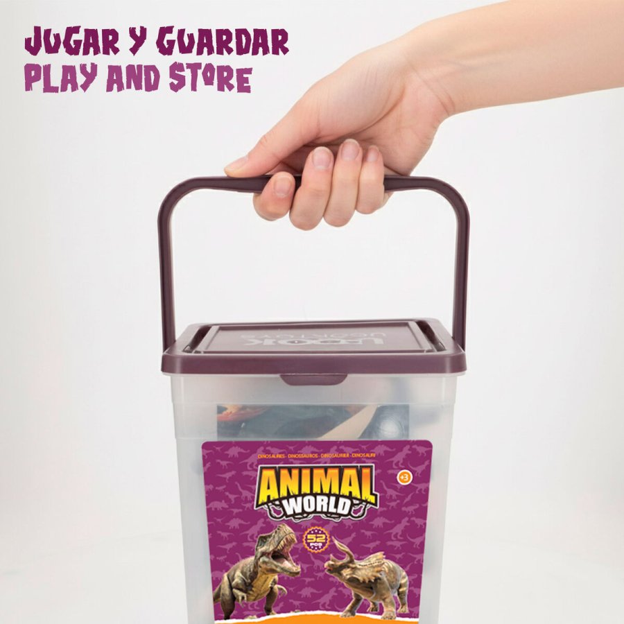 St Dinosaurer Colorbaby 20 x 12 x 7 cm 52 Dele 4 enheder #6