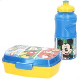 Madkasse med tilbehr Mickey Mouse Plastik 380 ml 17 x 5,5 x 13,5 cm (6 enheder) #2