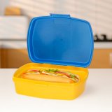 Madkasse med tilbehr Mickey Mouse Plastik 380 ml 17 x 5,5 x 13,5 cm (6 enheder) #6