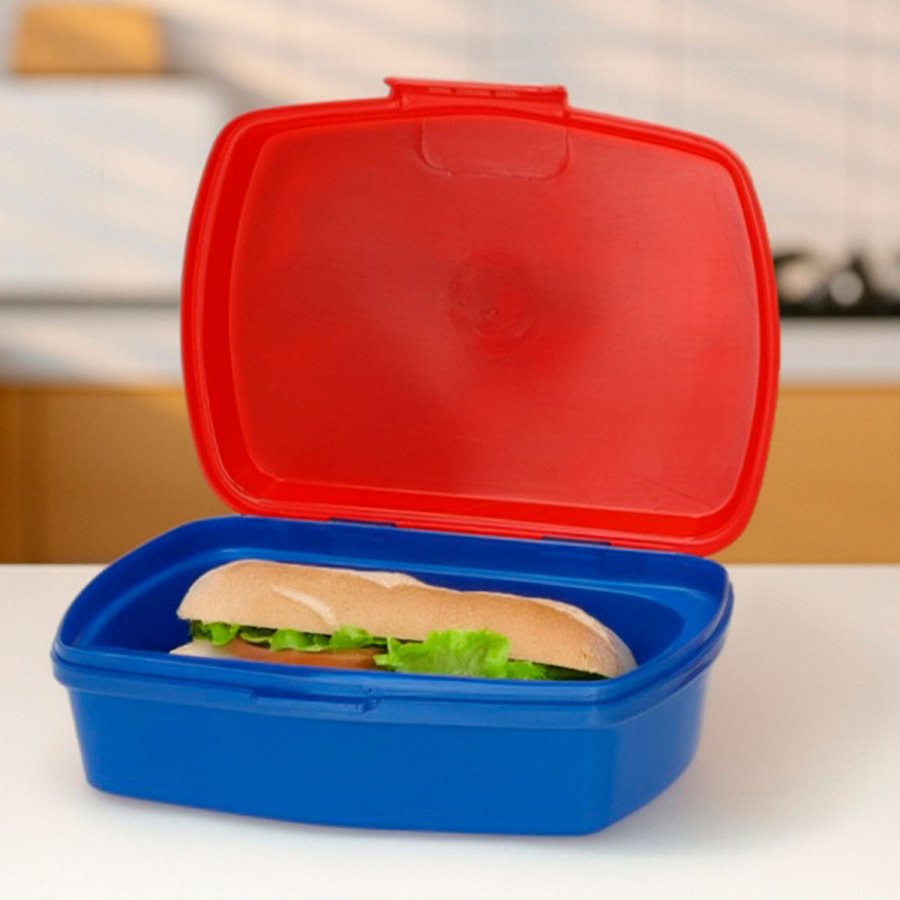 Madkasse med tilbehr Spider-Man Plastik 380 ml 17 x 5,5 x 13,5 cm (6 enheder) #6