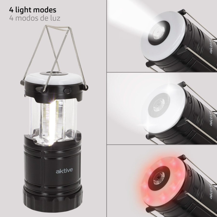 Lygte Aktive Plastik Camping (6 enheder) #3