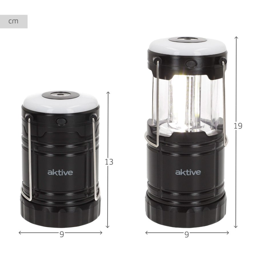 Lygte Aktive Plastik Camping (6 enheder) #5