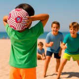 Strand fodbold Atltico Madrid Strrelse 5 (12 enheder) #3