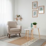 S�t med 2 borde Max Home Hvid 50 x 50 x 50 cm (2 enheder) #6