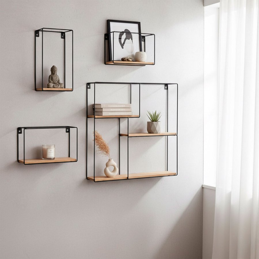 Knager�kke Max Home Jern Tr� MDF (2 enheder) #3