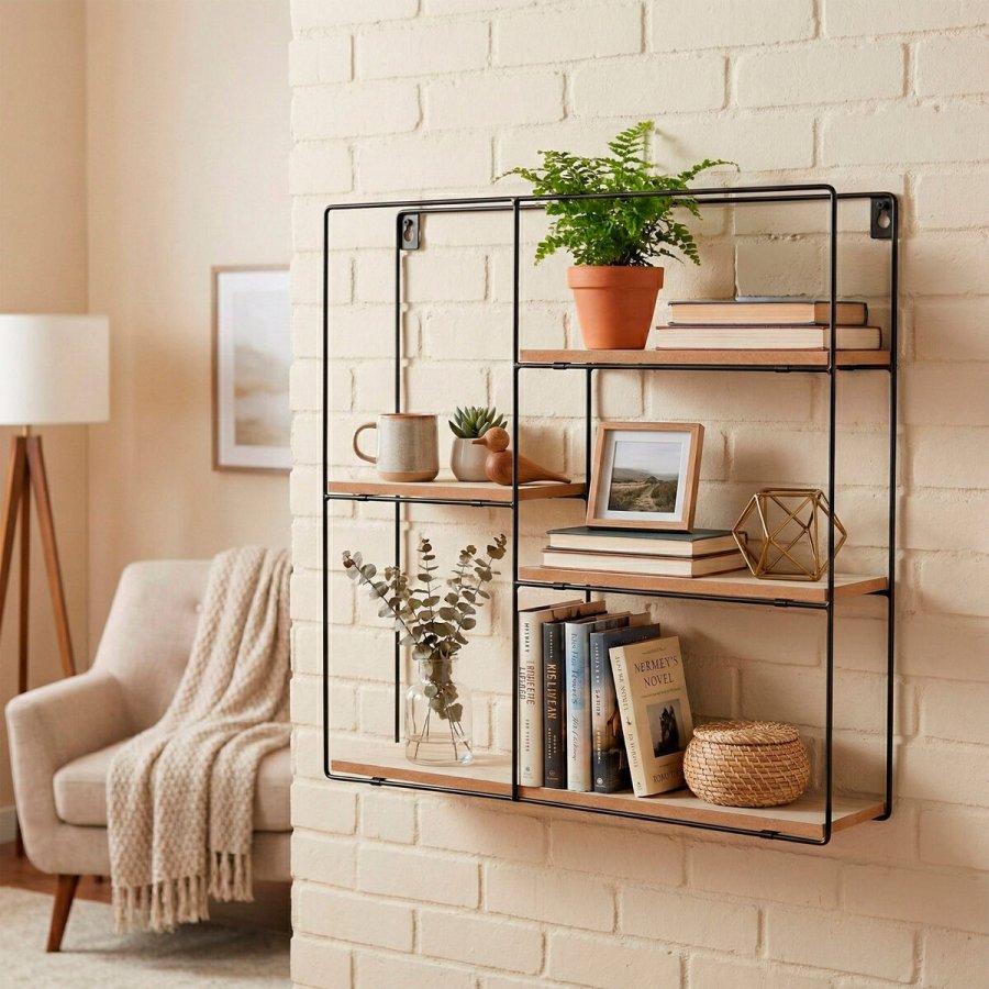 Knager�kke Max Home Jern Tr� MDF (6 enheder) #6