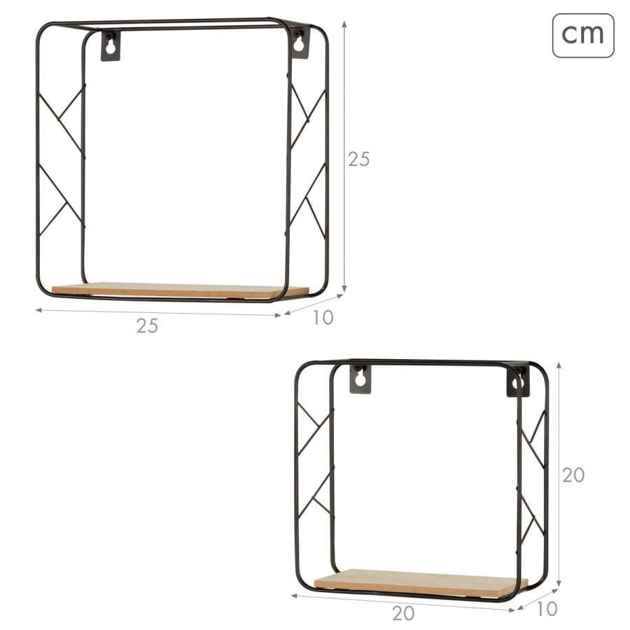 Knager�kke Max Home Jern Tr� MDF (6 enheder) #5