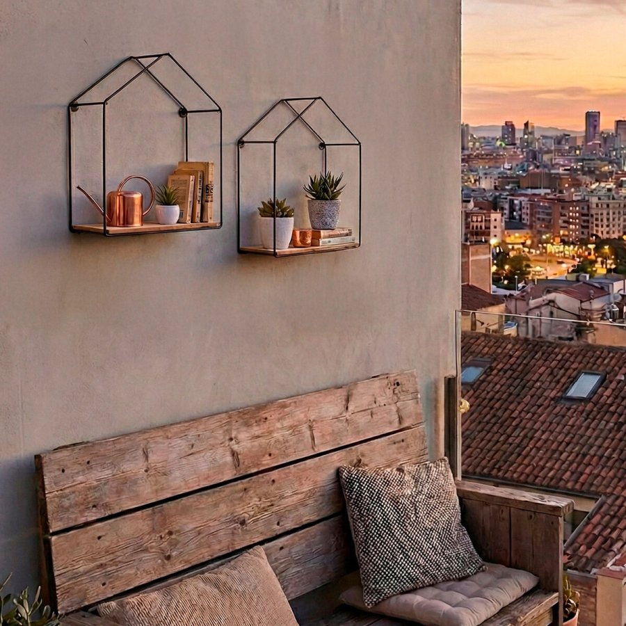 Knager�kke Max Home Jern Tr� MDF (6 enheder) #6