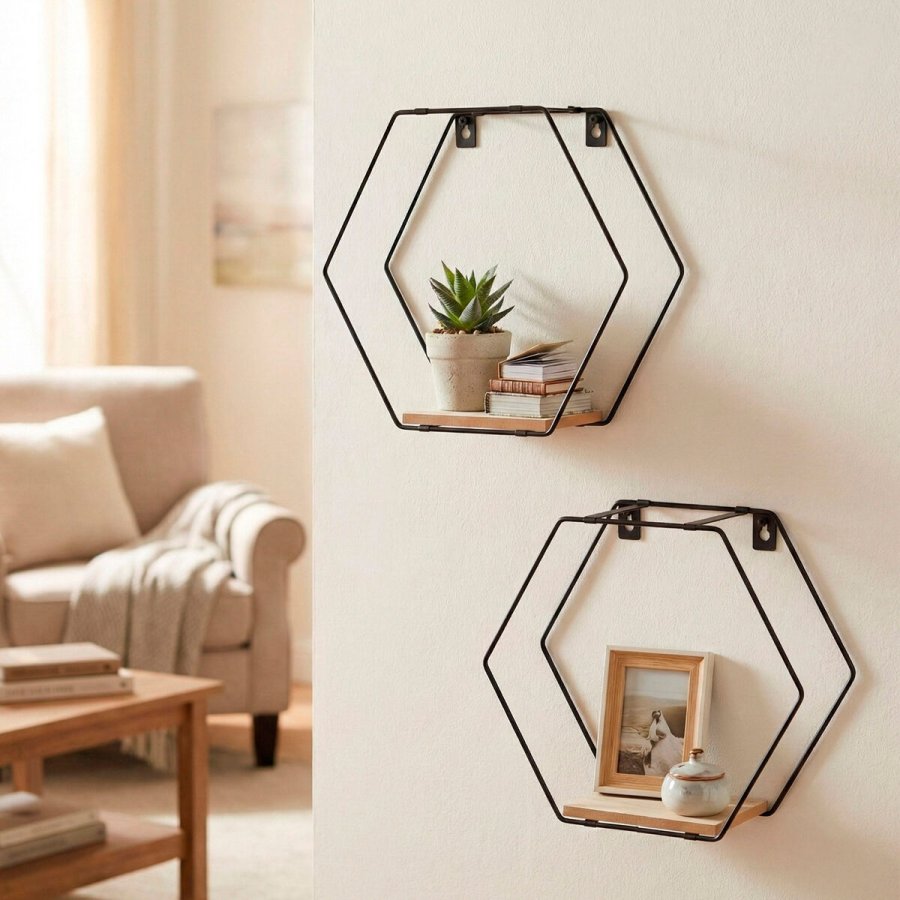 Knager�kke Max Home Jern Tr� MDF (6 enheder) #3