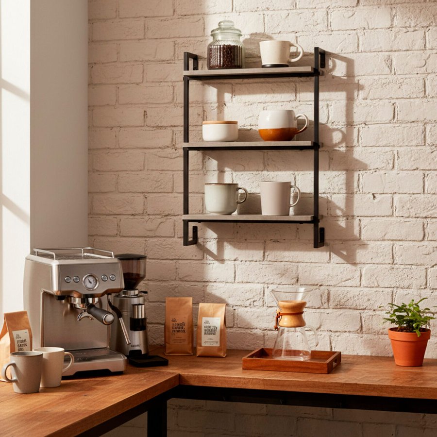 Knager�kke Max Home Jern Tr� MDF (4 enheder) #3