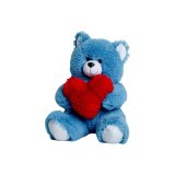 Bjrnebamse GO GIFT FRANK 50 BL Bl plys Hjerte 50 cm #1