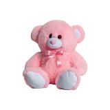 Bjrnebamse GO GIFT TOMMY 65 PK Pink plys 65 cm #1
