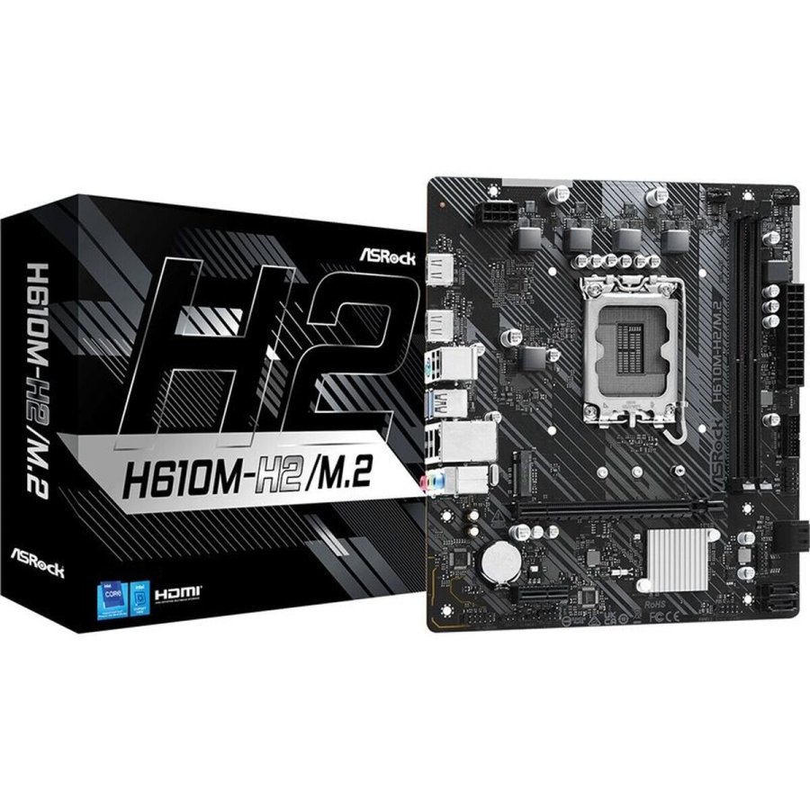 Motherboard ASRock H610M-H2/M.2 LGA 1700 INTEL H610 #1