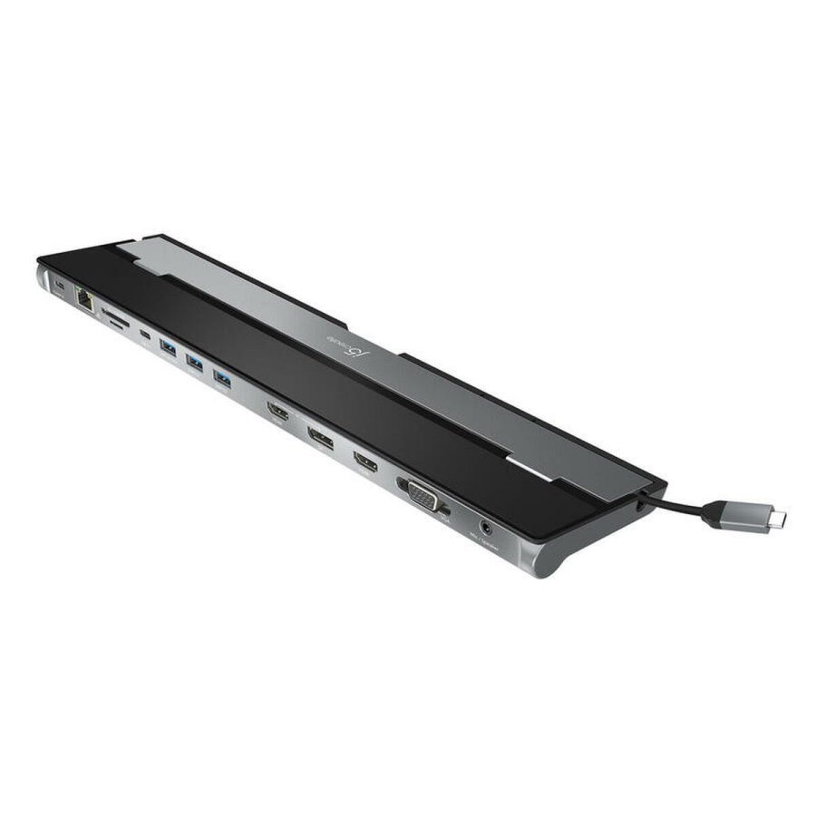 USB Hub j5create JCD543-N Sort Sort, S�lvbekl�dt 5 W #3