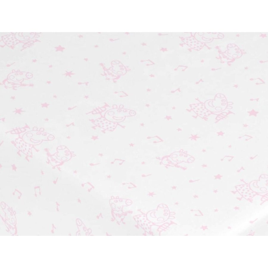 bundplastik Peppa Pig Hvid Pink #2