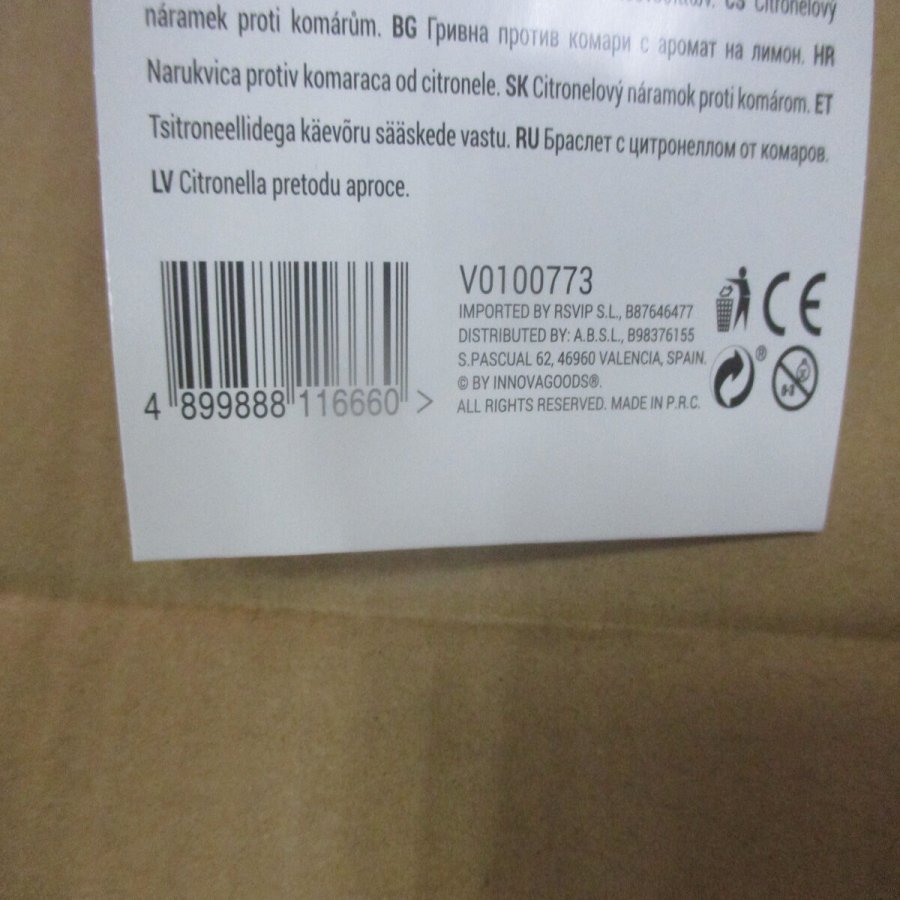 Antimyg-armbnd med citron InnovaGoods #3