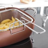 Copper 5 i 1 Multifunktionelt Stegepande St Coppans InnovaGoods 4 Dele #4