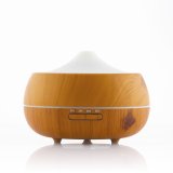 Aroma befugtningsapparat med flerfarvet LED Wooden-Effect InnovaGoods #25