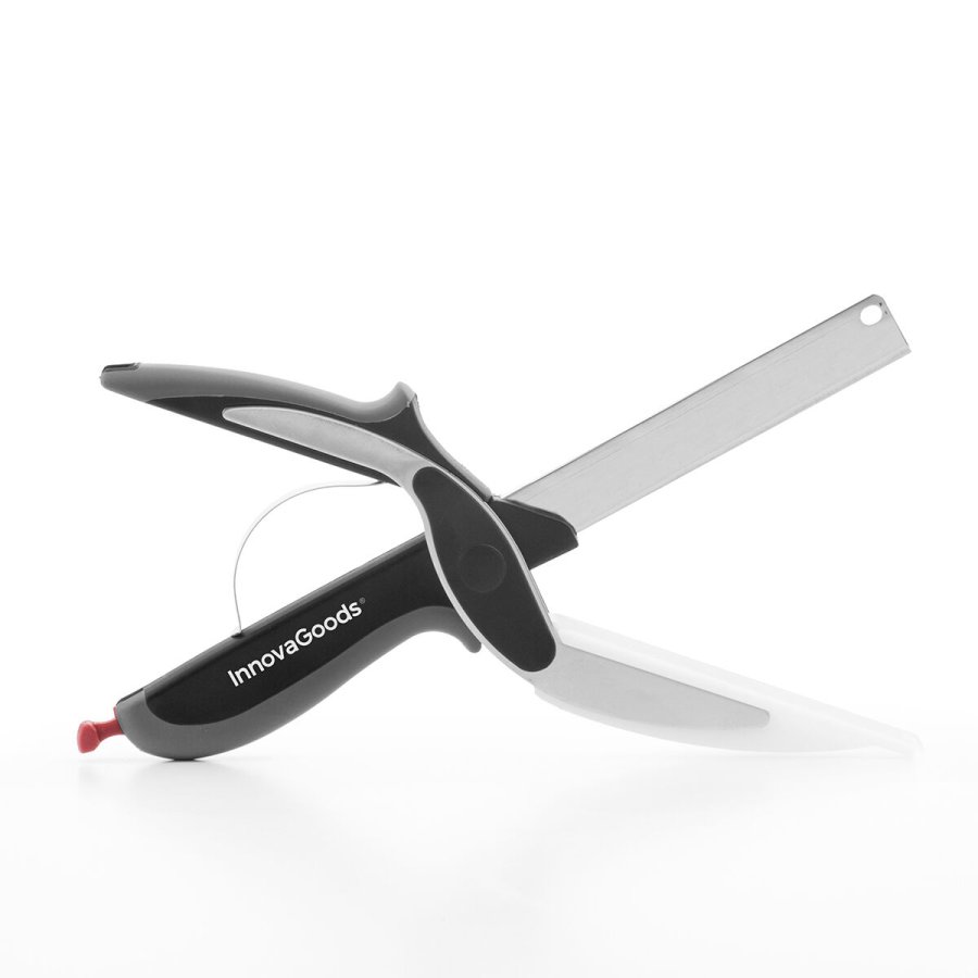 Kkken Kniv-Saks Med Integreret Mini Skrebrt Scible InnovaGoods #6
